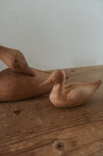 Load image into Gallery viewer, Antique Hand Carved English Duck and Goose
