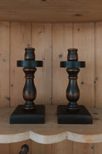 Load image into Gallery viewer, German Pine Candle Holders
