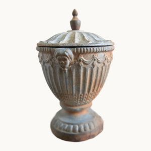 Antique Cast Iron Urn