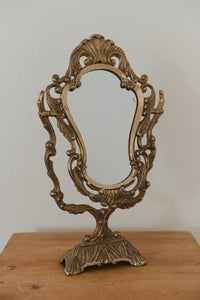 Antique Baroque Vanity Mirror