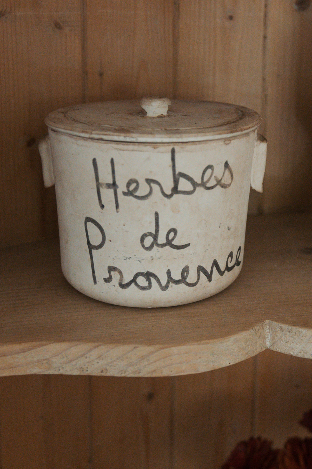 Antique French Herb Storage
