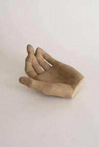 Studio Ceramic Cast Hand by Brazilian Artist Joyce Schleiniger