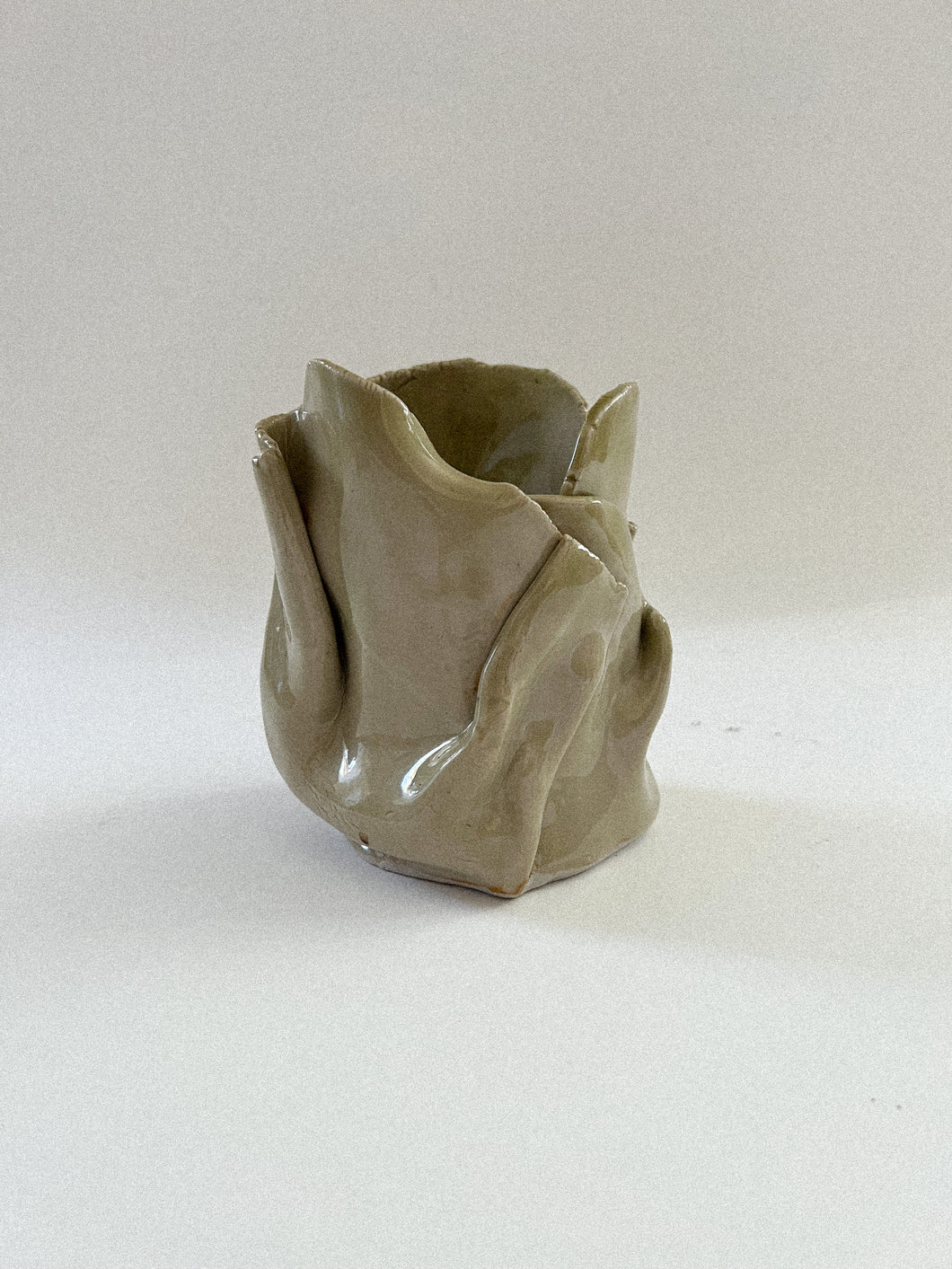 Studio Ceramic Floral Vase