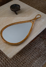 Load image into Gallery viewer, Teardrop Bamboo Mirror
