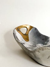 Load image into Gallery viewer, Cast Aluminum and Bronze Bowl by David Marshall
